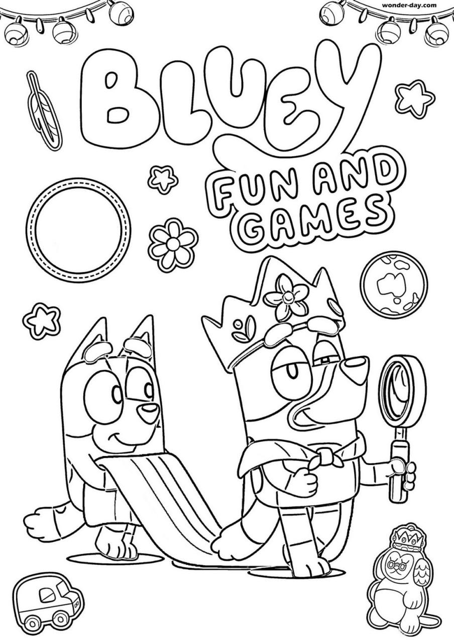 List Of Bluey Coloring Pages Coco Ideas
