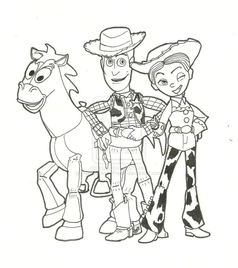 Review Of Toy Story Coloring Pages Woody Ideas