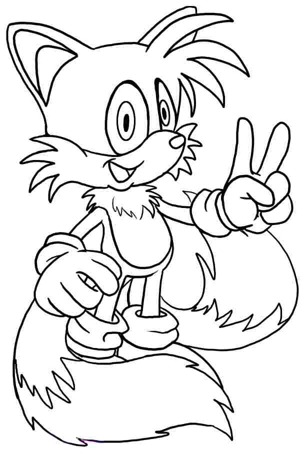 Famous Sonic Coloring Pages Movie 2022