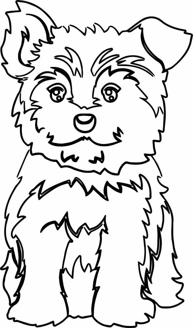 +13 Puppy Coloring Pages Printable Free Ideas
