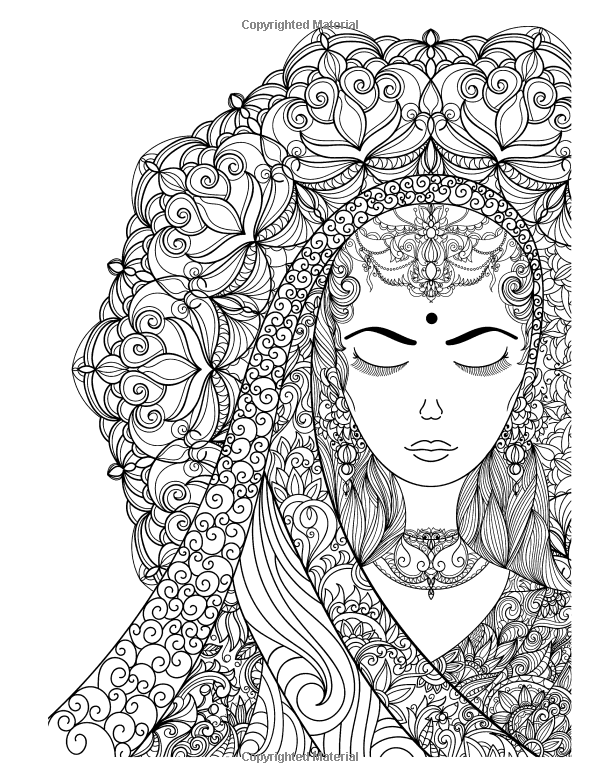 Pattern Coloring Pages For Girls