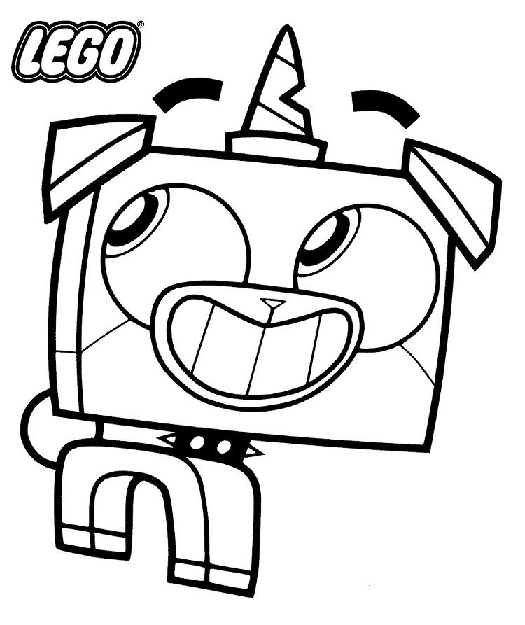 Unikitty Coloring Pages