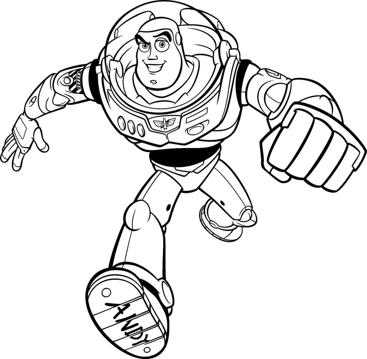 Toy Story Colouring Book