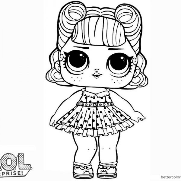 Doll Coloring Pages To Print