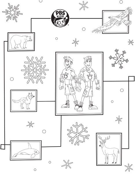 Wild Kratts Coloring Pages Zach