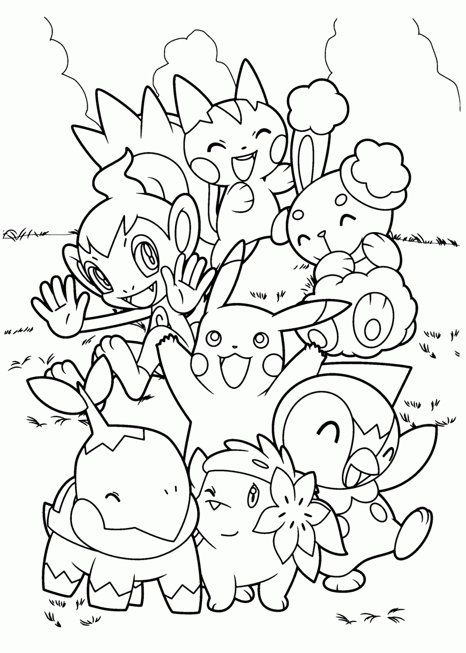 Pokemon Pictures To Color