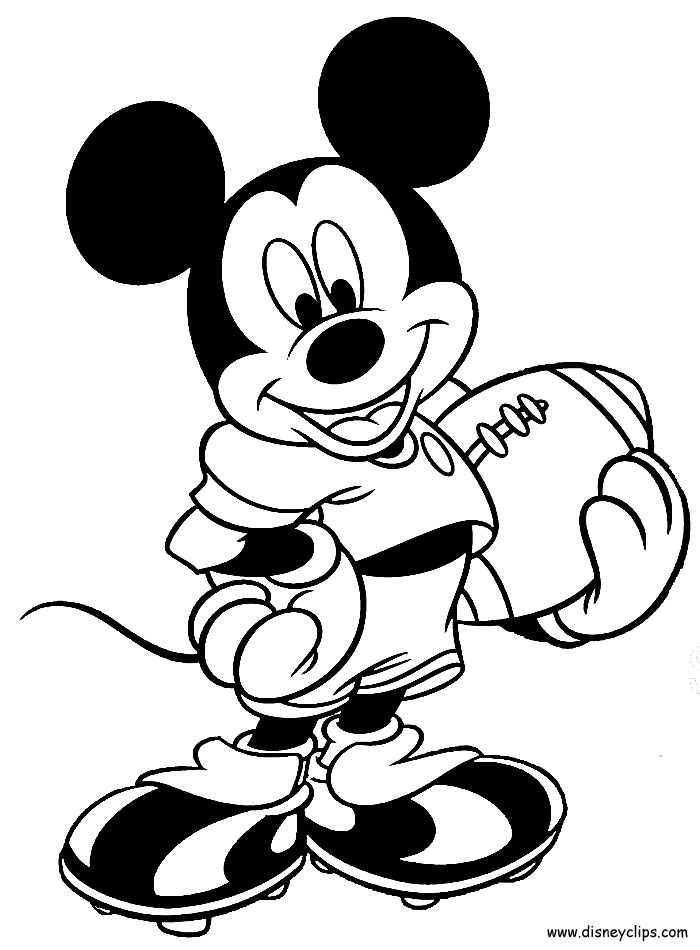 Mickey Mouse Colour Painting