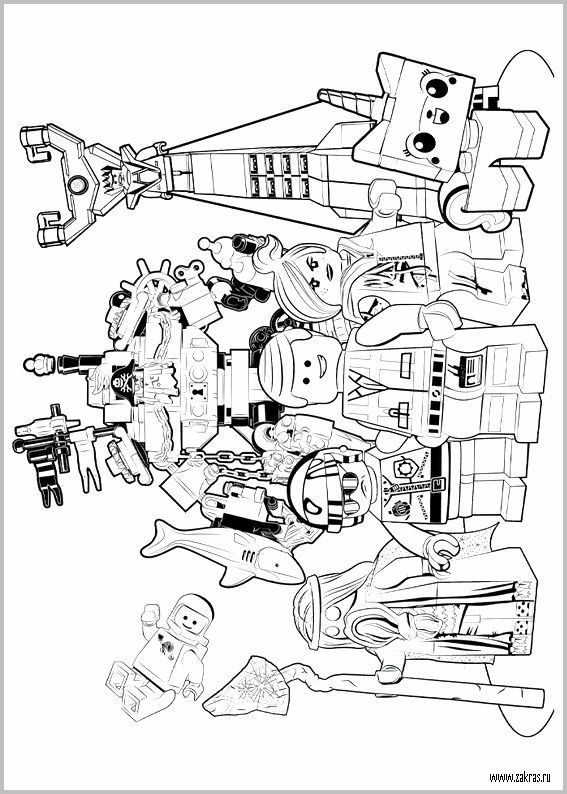 Benny Lego Movie Coloring Pages
