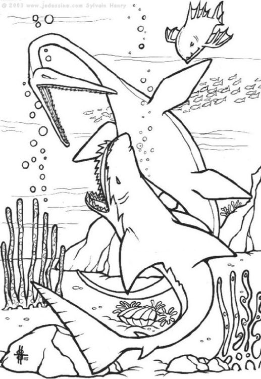 Underwater Coloring Pages