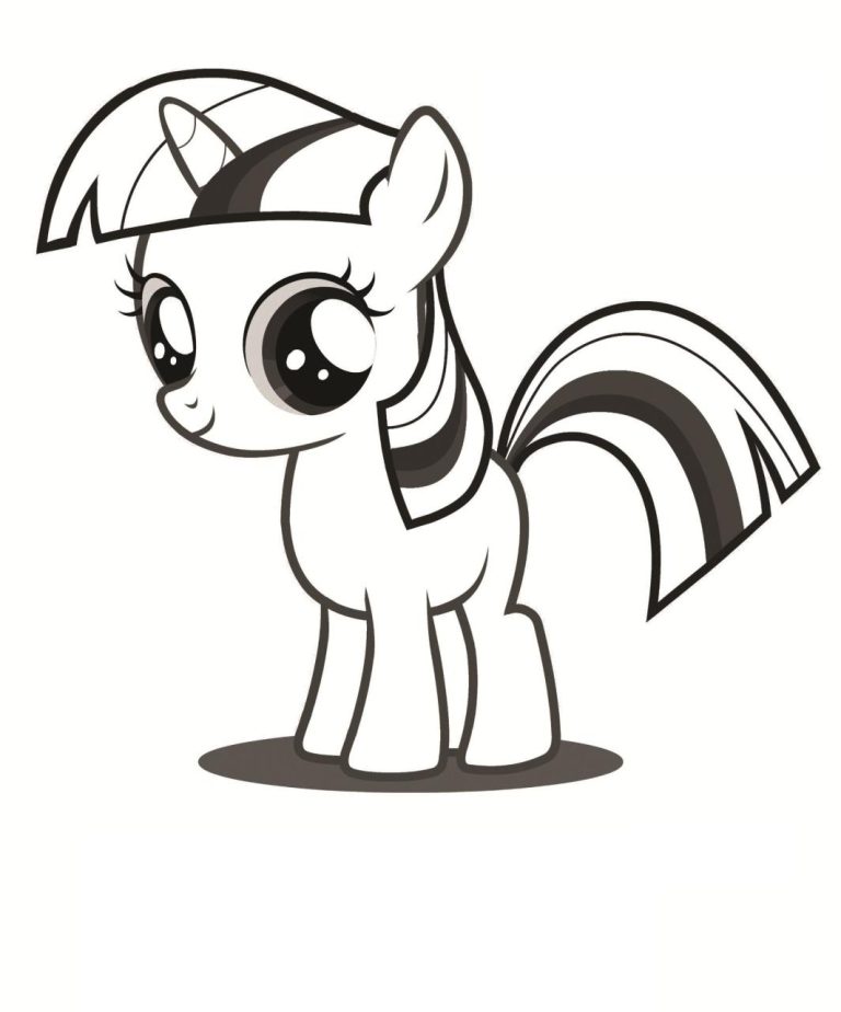 Pony Coloring Pages Pdf