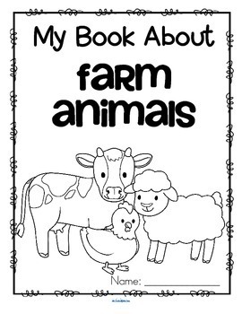 Color Farm Animals Worksheets Pdf