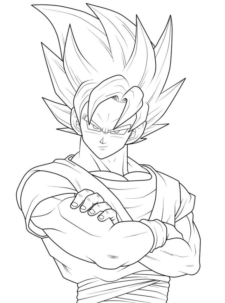 Dragon Ball Super Coloring Pages