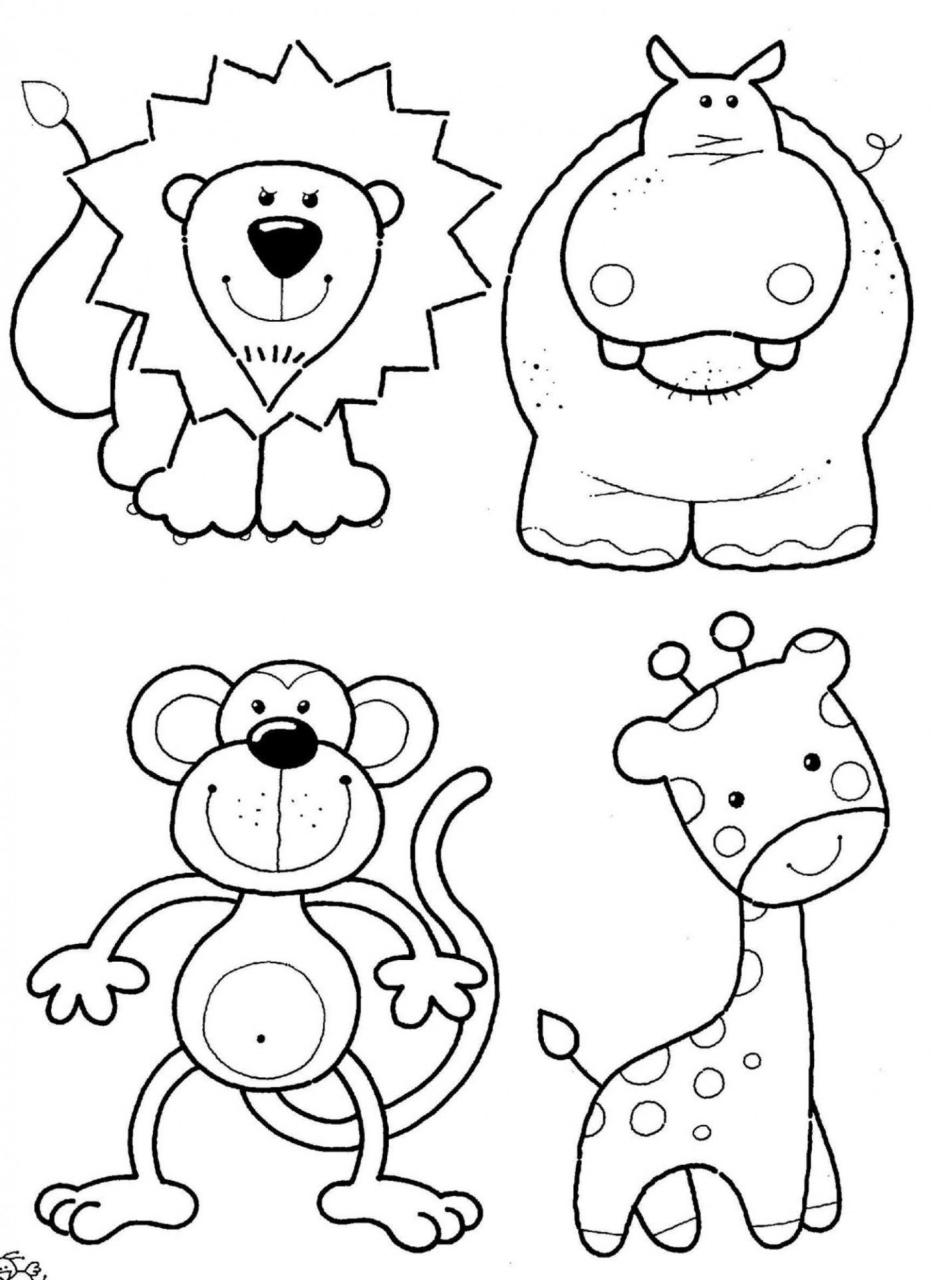 Printable Coloring Pages Of Animals