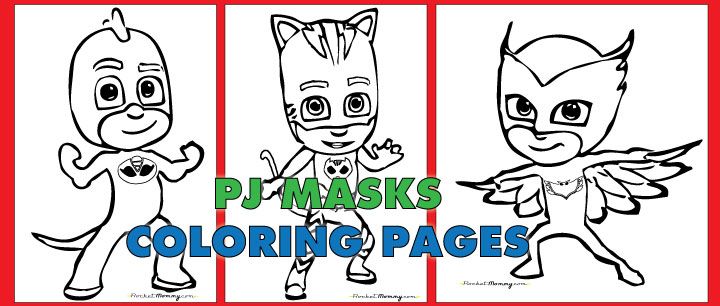 Pj Masks Rocket Ship Coloring Page