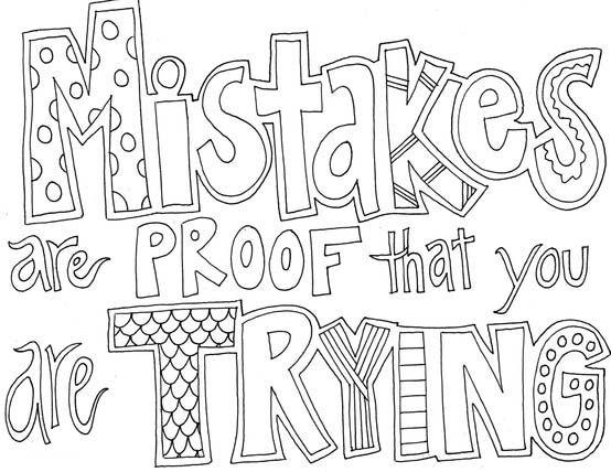 Inspirational Coloring Pages Sayings