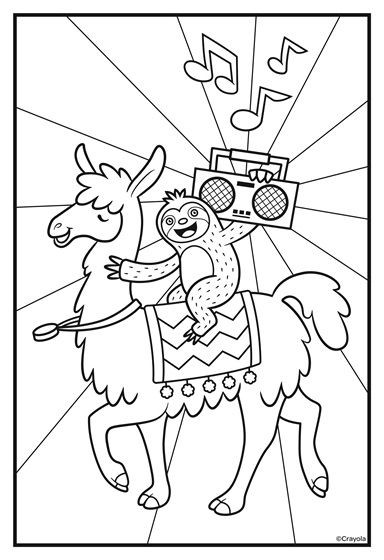 Printable Crayola Free Coloring Pages