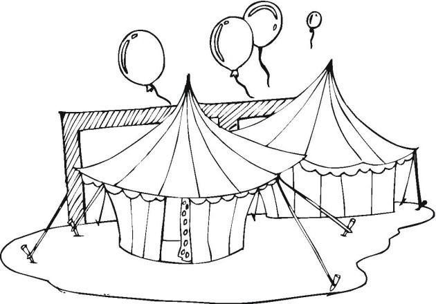 Carnival Circus Coloring Pages