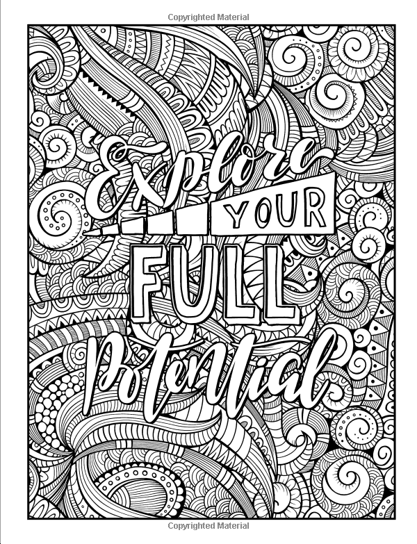 Stress Relief Coloring Pages For Men