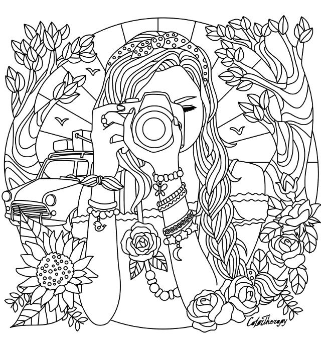 Coloring Sheets For Girls