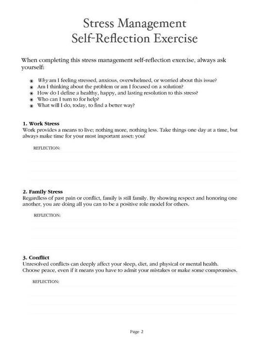 Life Skills Worksheets For Adults In Recovery