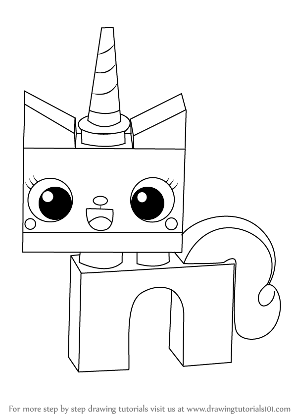 Unikitty Lego Movie 2 Coloring Pages