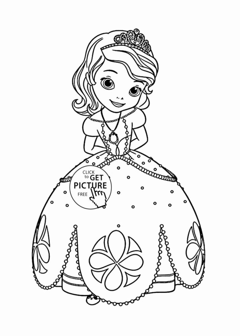 Disney Coloring Sheets For Girls