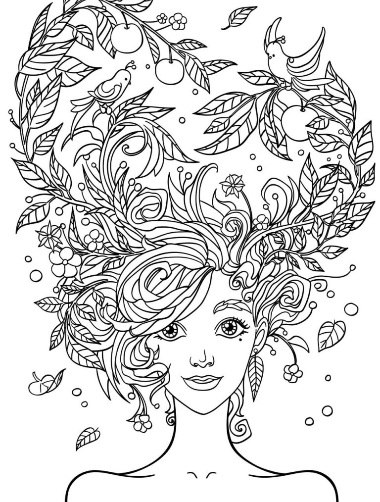 Pretty Coloring Pages For Adults
