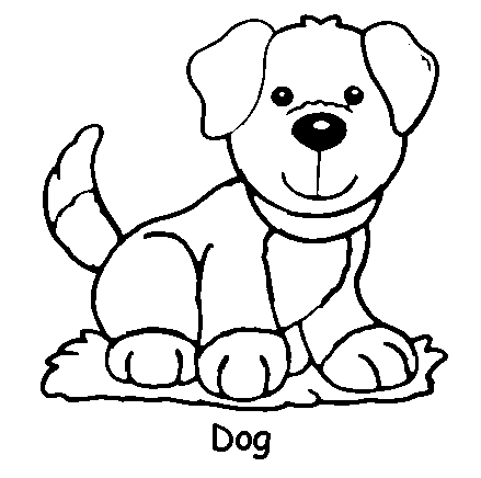 Free Printable Coloring Sheets Dogs