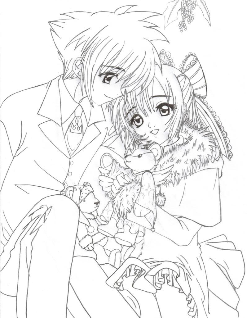 Coloring Pages For Girls Anime