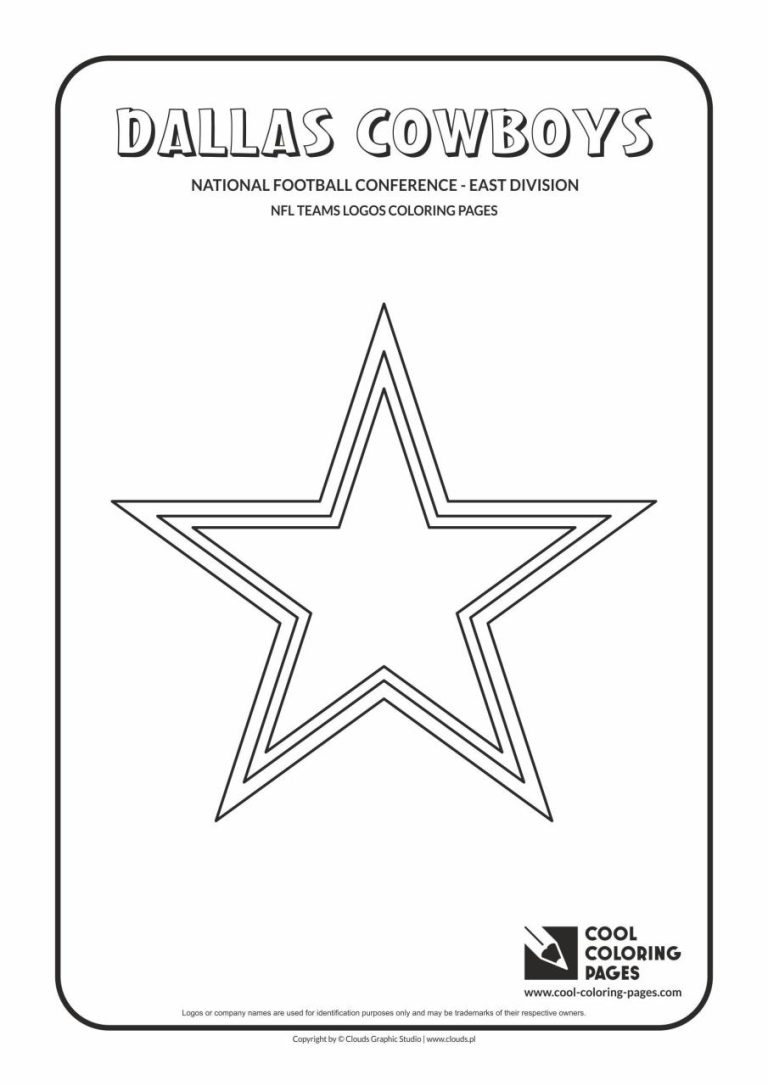 Nfl Coloring Pages Logo