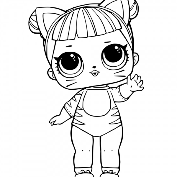 Lol Doll Colouring Pages To Print