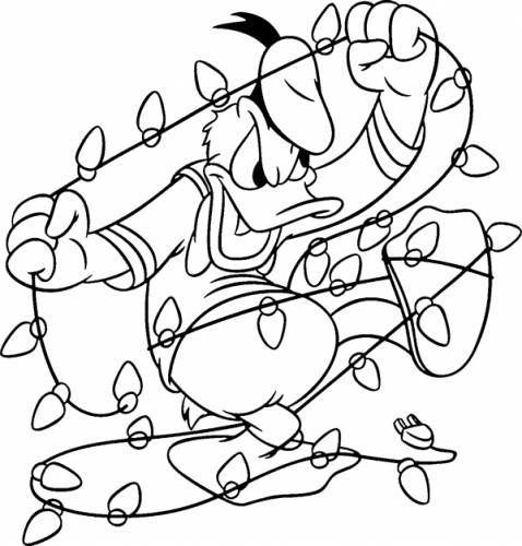 Christmas Coloring Pages Disney