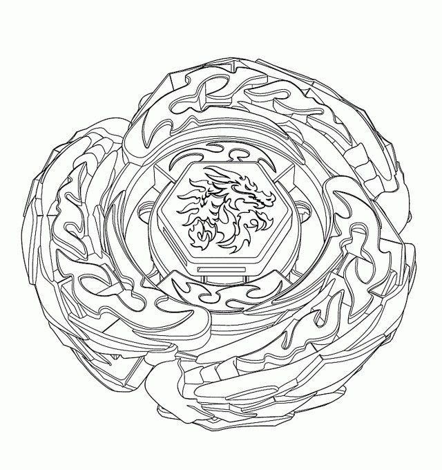Beyblade Coloring Pages Pdf