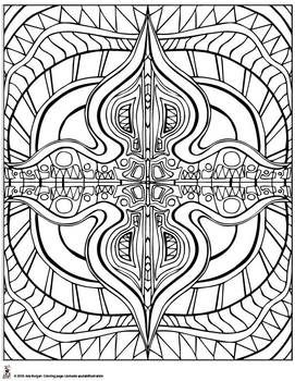 Relaxing Coloring Pages For Students Pdf
