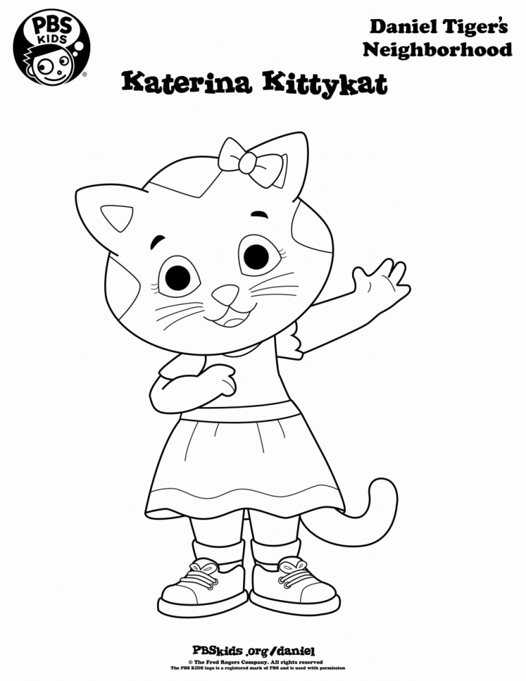 Daniel Tiger Coloring Pages Halloween