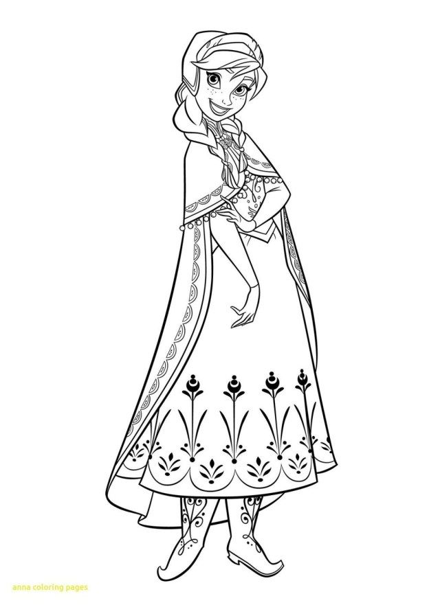 Anna Coloring Pages