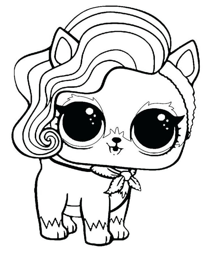 New Lol Pets Coloring Pages