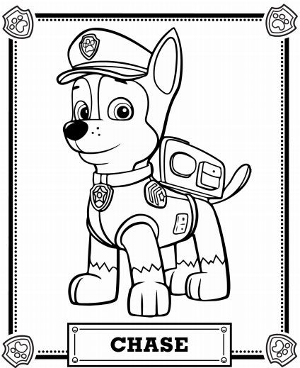 Paw Patrol Pictures To Print Out