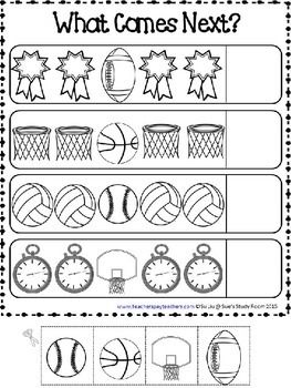 Preschool Pattern Worksheets For Kindergarten Pdf