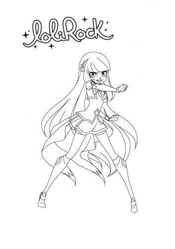 Lolirock Coloring Pages