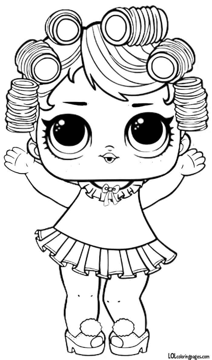 Coloring Pages Of Lol Dolls