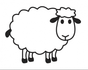 Sheep Coloring Pages For Adults