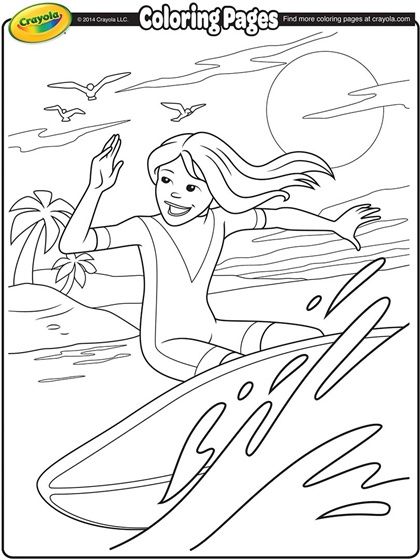 Crayola Coloring Pages For Girls