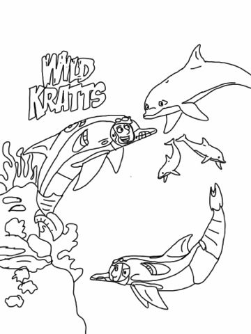 Wild Kratts Coloring Pages Cheetah