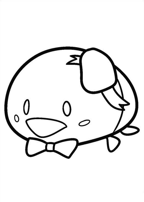 Tsum Tsum Coloring Pages Stitch
