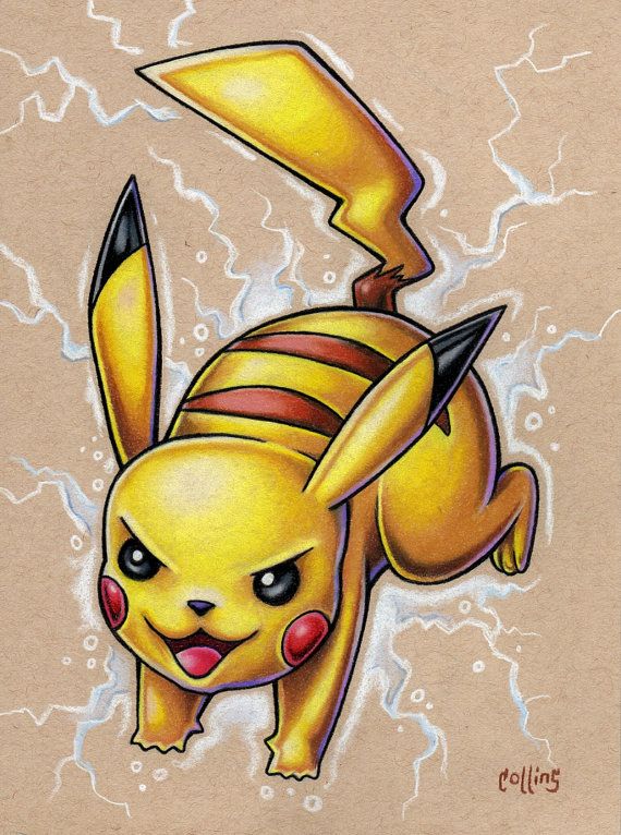 Pokemon Drawing With Colour Pencil