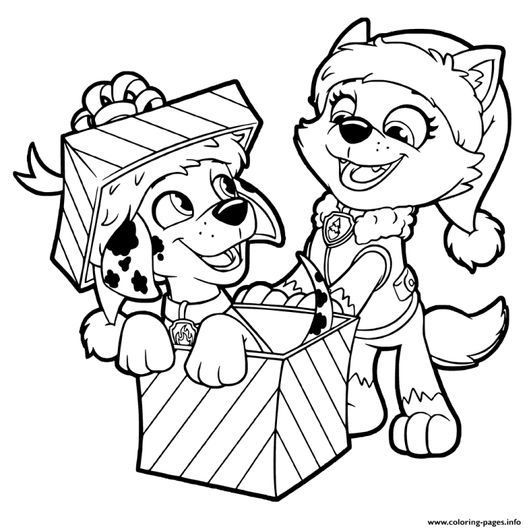 Paw Patrol Coloring Pages For Kids