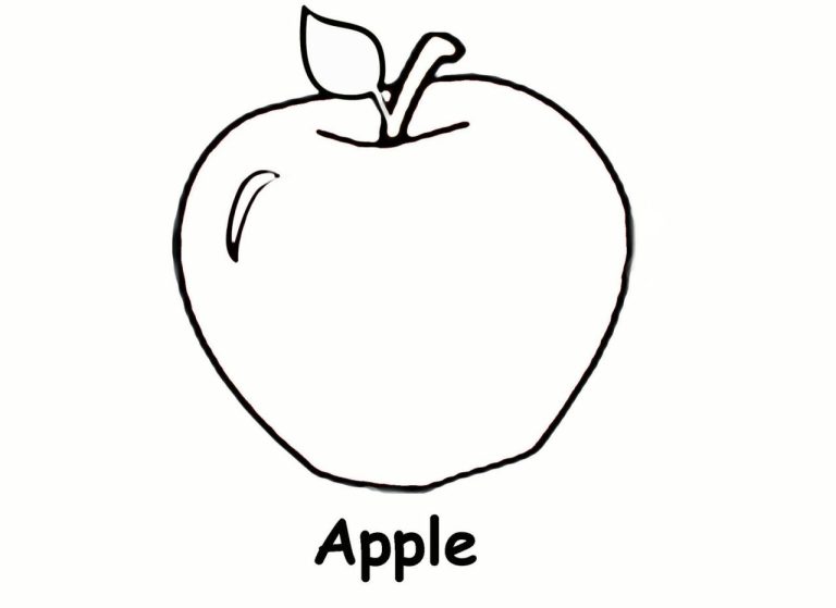 Apple Coloring