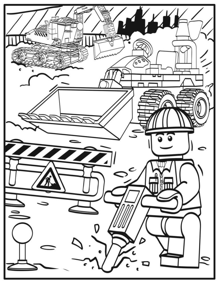 Coloring Pages For Boys Lego