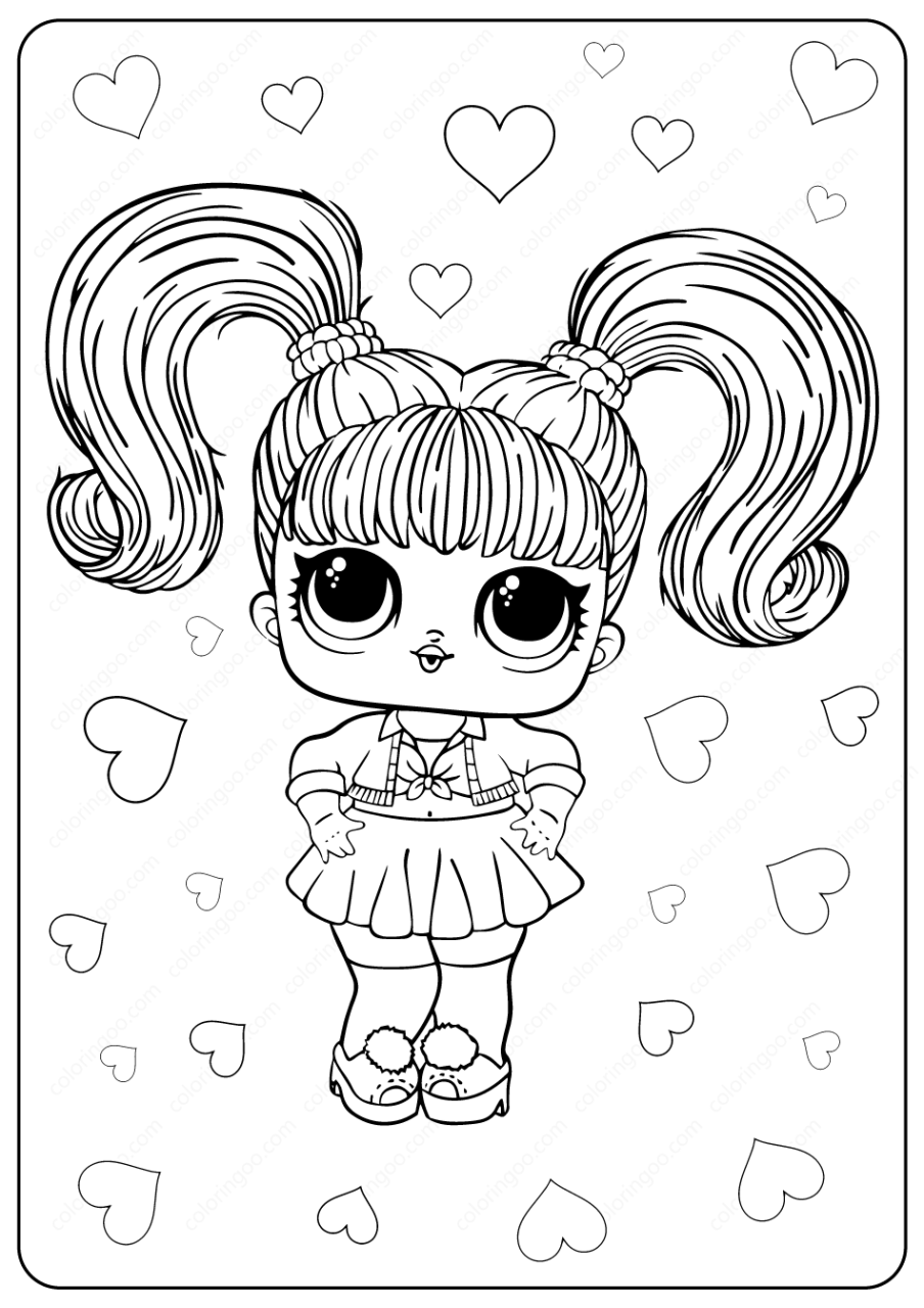 Coloring Pages For Girls Kids